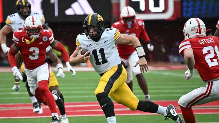 See which Iowa football record Mark Gronowski broke vs Nebraska
