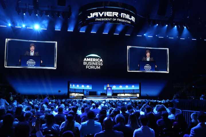 Milei apoyó a Trump e invitó a invertir en Argentina