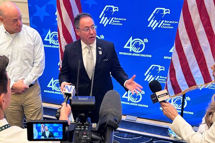 Republican Jewish leaders planned a ceasefire celebration, pivoted to take on antisemitism within