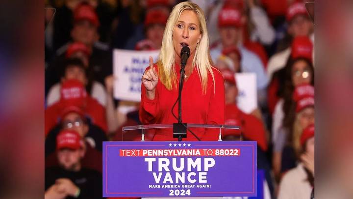 Former Trump ally Greene announces resignation from Congress after clash with President