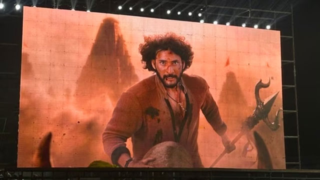 Rajamouli unveils title ‘Varanasi’; first glimpse sends fans into frenzy at Ramoji Film City