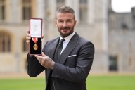 David Beckham knighted for services to sport and charity