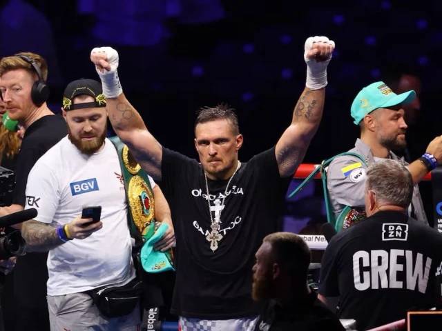 Usyk vacates WBO heavyweight title
