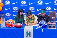 Hawaii quarterback Micah Alejado, ex-Bishop Gorman star, set to play UNLV 