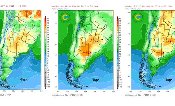 Se acerca un frente frío con tormentas: las provincias en alerta