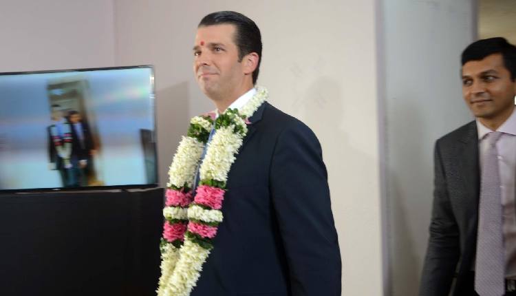 Donald Trump Jr. Arrives In Udaipur To Attend Royal Wedding