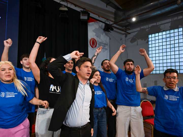 Mensaje de Axel Kicillof para la interna peronista: "Esto no se arregla con un pensamiento que baje de ninguna esfera"