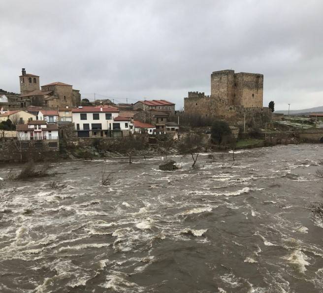 La CHD vigila el Tormes por las intensas lluvias