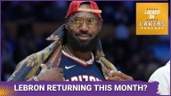 LeBron RETURNING IN A FEW WEEKS? Plus, LAKERS VIBES IMMACULATE before Road Trip!