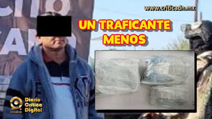 Cae trailero con marihuana en la 15D; juez dicta 8 años de prisión