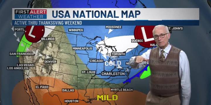 First Alert Weather+ | Thanksgiving weekend