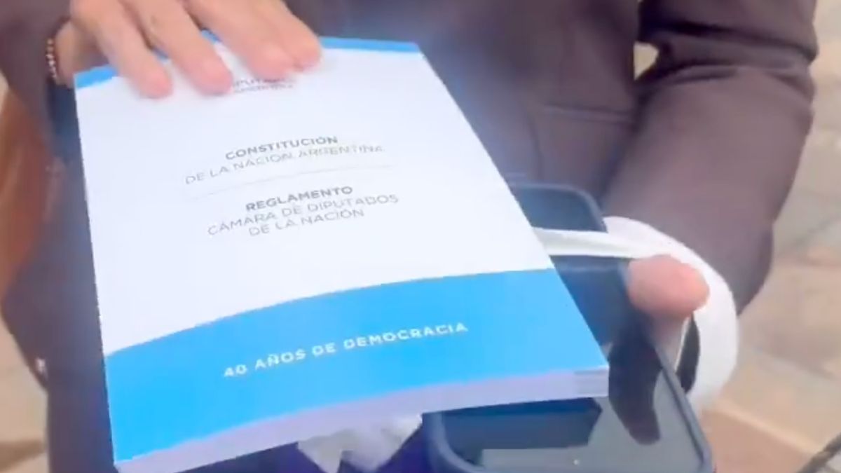Milei puso a estudiar a sus diputados electos: "Nos dieron un reglamento y la Constitución para ir leyendo"