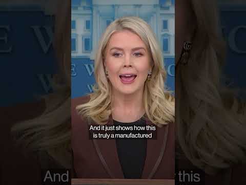 Epstein emails prove nothing and show Trump did nothing wrong, Says White House's Leavitt