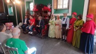 El palacete de la Marquesa de Arucas se viste con 80 actores para el mayor espectáculo de navidad