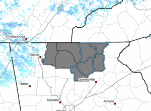 Winter Weather Advisory For Northeast Georgia