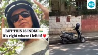 Italian woman praises Bengaluru’s safety after finding her helmet untouched