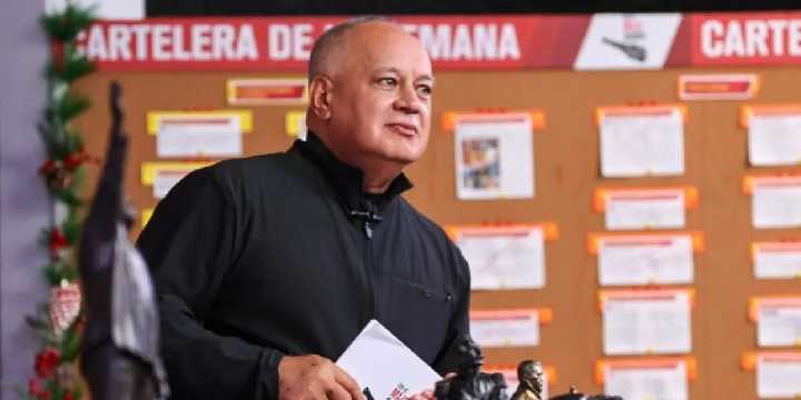 Cabello sobre posibles conversaciones entre Venezuela y EE. UU.: “Dialogar no significa claudicar”
