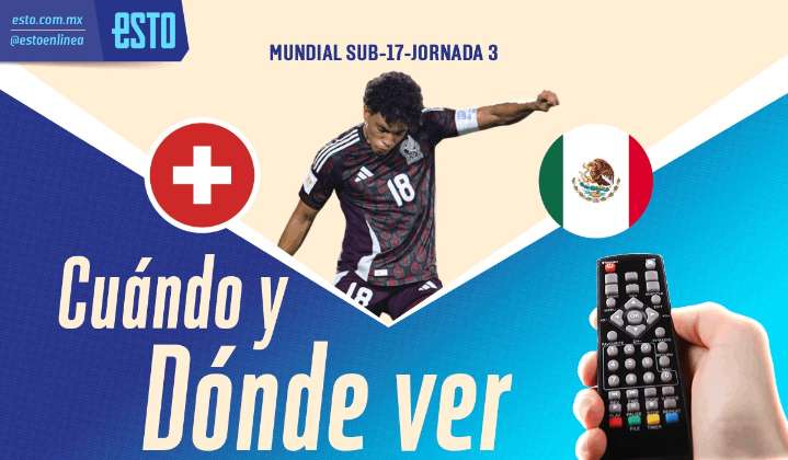 México vs Suiza: ¿Cuándo y dónde ver el juego del Mundial sub 17?