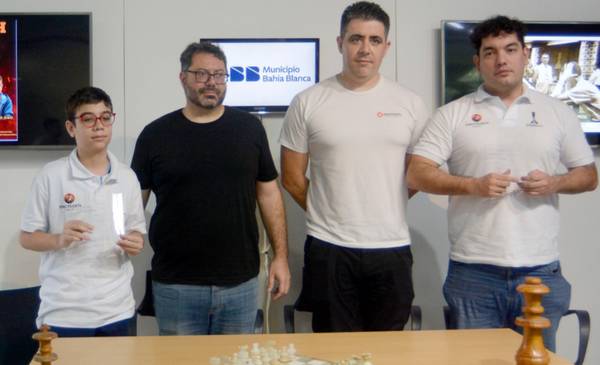 Presentaron el desafío de ajedrez Faustino Oro-Sandro Mareco en el Museo del Deporte