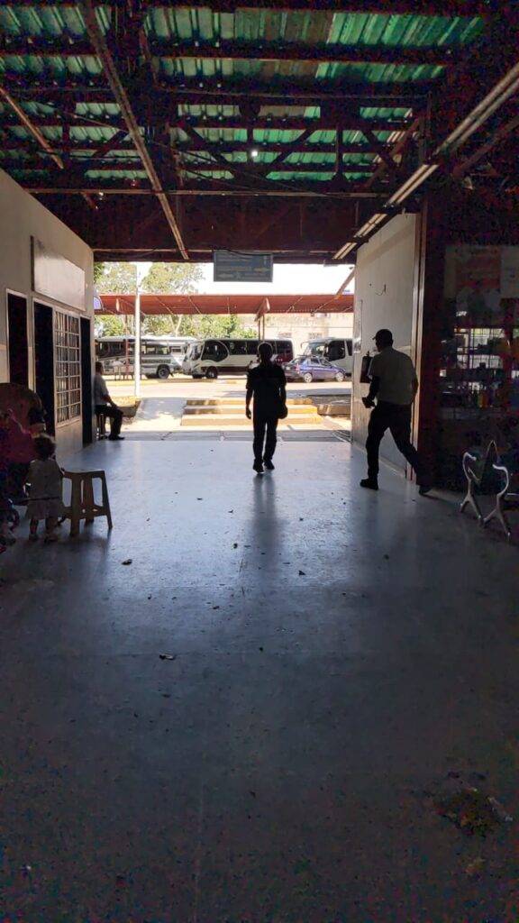 Poca expectativa en el terminal de la frontera por temporada decembrina