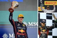 Es subir al podio saliendo desde el pitlane hazaña de pocos
