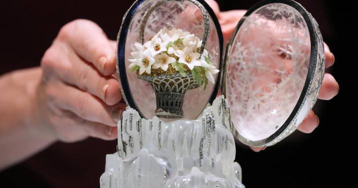 Fabergé egg crafted for Russian royalty is expected to sell for more than $26 million