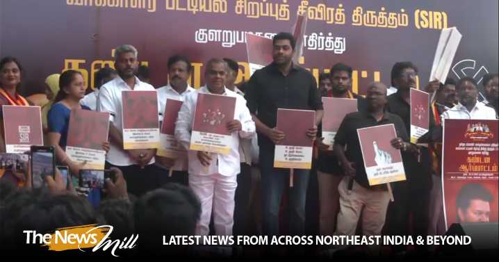 “We must continue to move forward like a river”: TVK stages statewide protest in Tamil Nadu against SIR