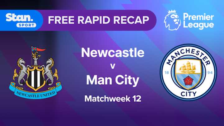 Rapid Recap | MW12: Newcastle vs Man City