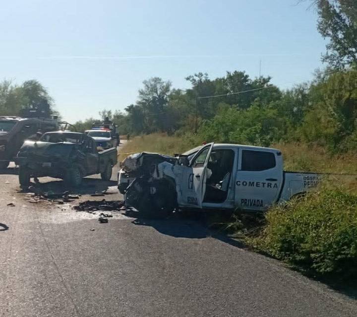 Guardia Estatal atendió choque en la Carretera Burgos