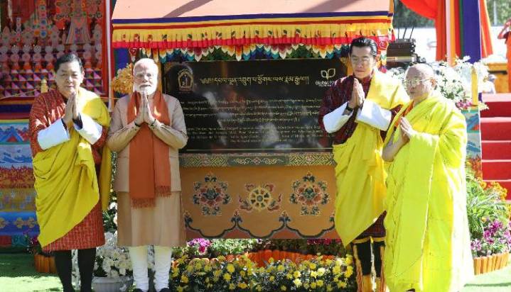 PM Modi Inaugurates Kalachakra ‘Wheel Of Time’ In Presence Of Bhutan King