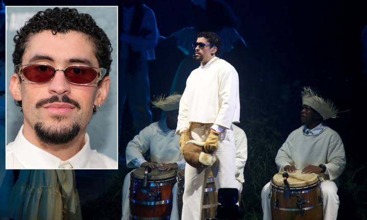 Bad Bunny makes Grammy history with nods in top 3 categories