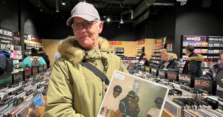 Man takes day off work to attend nostalgic music shop reopening in Cambridgeshire