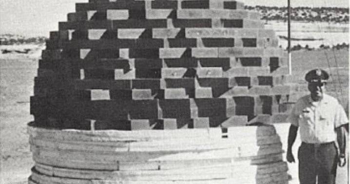 Operation Mixed Company simulated a nuclear explosion with a million pounds of TNT