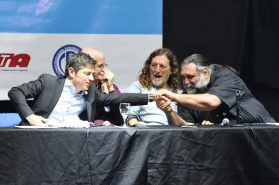 Las CTA meten presión a la Legislatura bonaerense para que le apruebe leyes a Kicillof