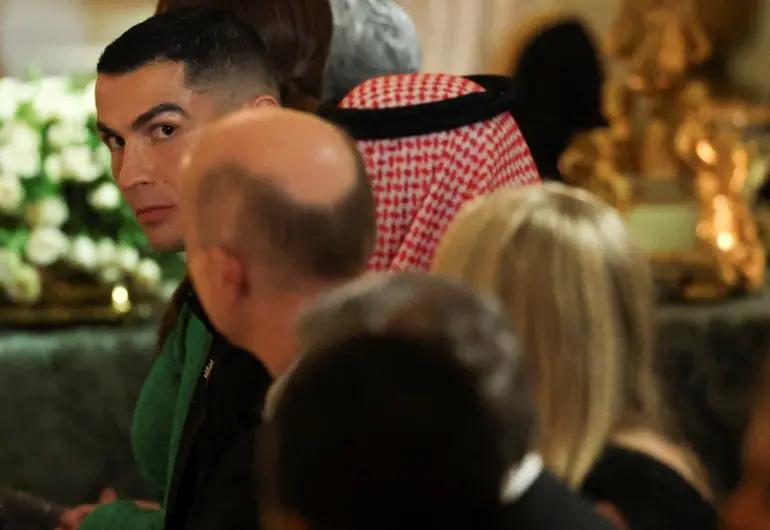 Cristiano Ronaldo aparece en cena de Trump y bin Salman en la Casa Blanca