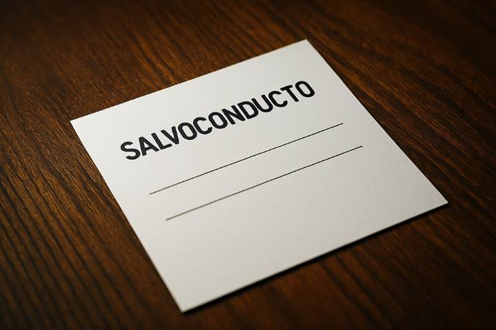 ¿Qué es un salvaconducto? Un documento oficial que garantiza libertad de paso