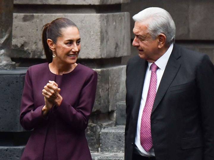 Contenta, Sheinbaum con respaldo de López Obrador