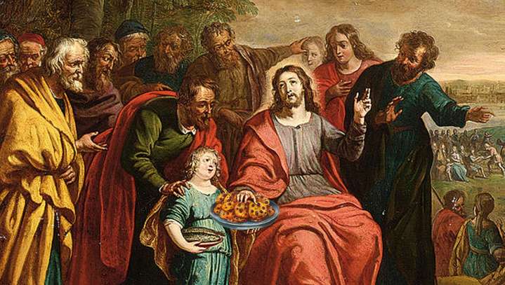 Jesus Delights Crowd By Miraculously Turning Oatmeal Raisin Cookies Into Chocolate Chip
