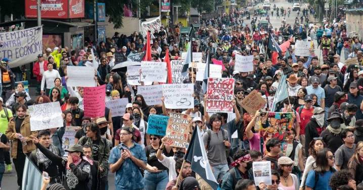 Marcha del Movimiento Generación Z concluye con saldo blanco en CDMX