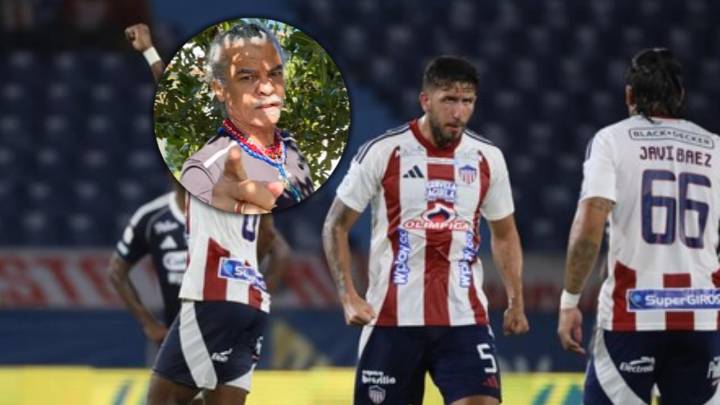 El Pibe Valderrama le hizo anuncio público a jugador del Junior: “te voy a buscar”