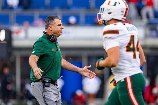 No. 10 Miami's margin for error is gone after critical mistakes in 26