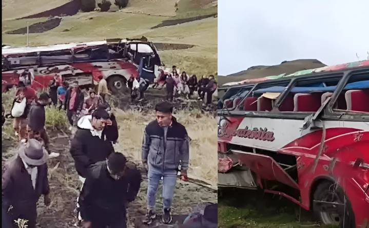 Aumenta a 21 el número de fallecidos en accidente de autobús en el centro andino de Ecuador