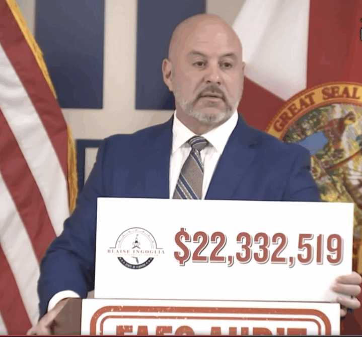 Blaise Ingoglia wants to add more auditors in his Office as he focuses on wasteful spending