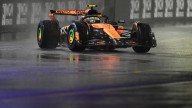 Las Vegas Grand Prix: Norris masters treacherous wet conditions to claim third consecutive F1 pole position