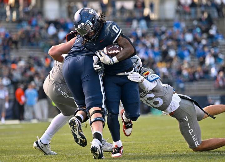 UConn completes undefeated home season, defeats Air Force behind Cam Edwards big rushing effort