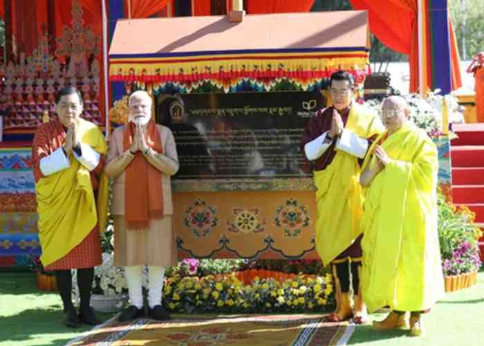 PM Modi inaugurates Kalachakra ‘Wheel of Time’ in presence of Bhutan King