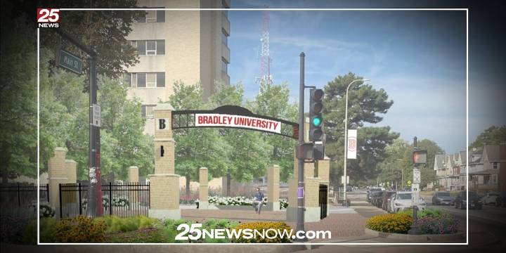 Bradley University announces ‘defined entryway’ project at threshold of campus
