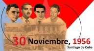 Cuba evoca el alzamiento del 30 de noviembre