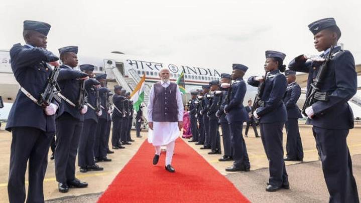 PM Modi arrives in South Africa to attend G20 summit, says looking forward to 'productive discussions'