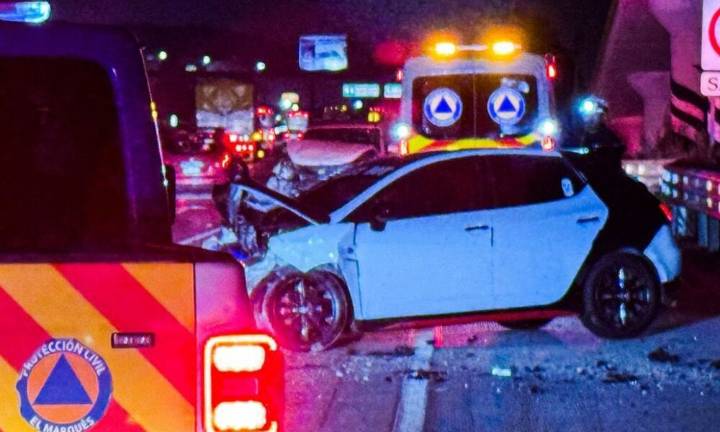 Chocan sobre la México